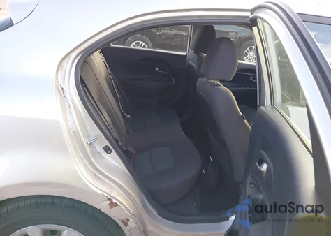 2013 Kia Rio Lx из США, поврежденный, VIN KNADM5A32D6144676